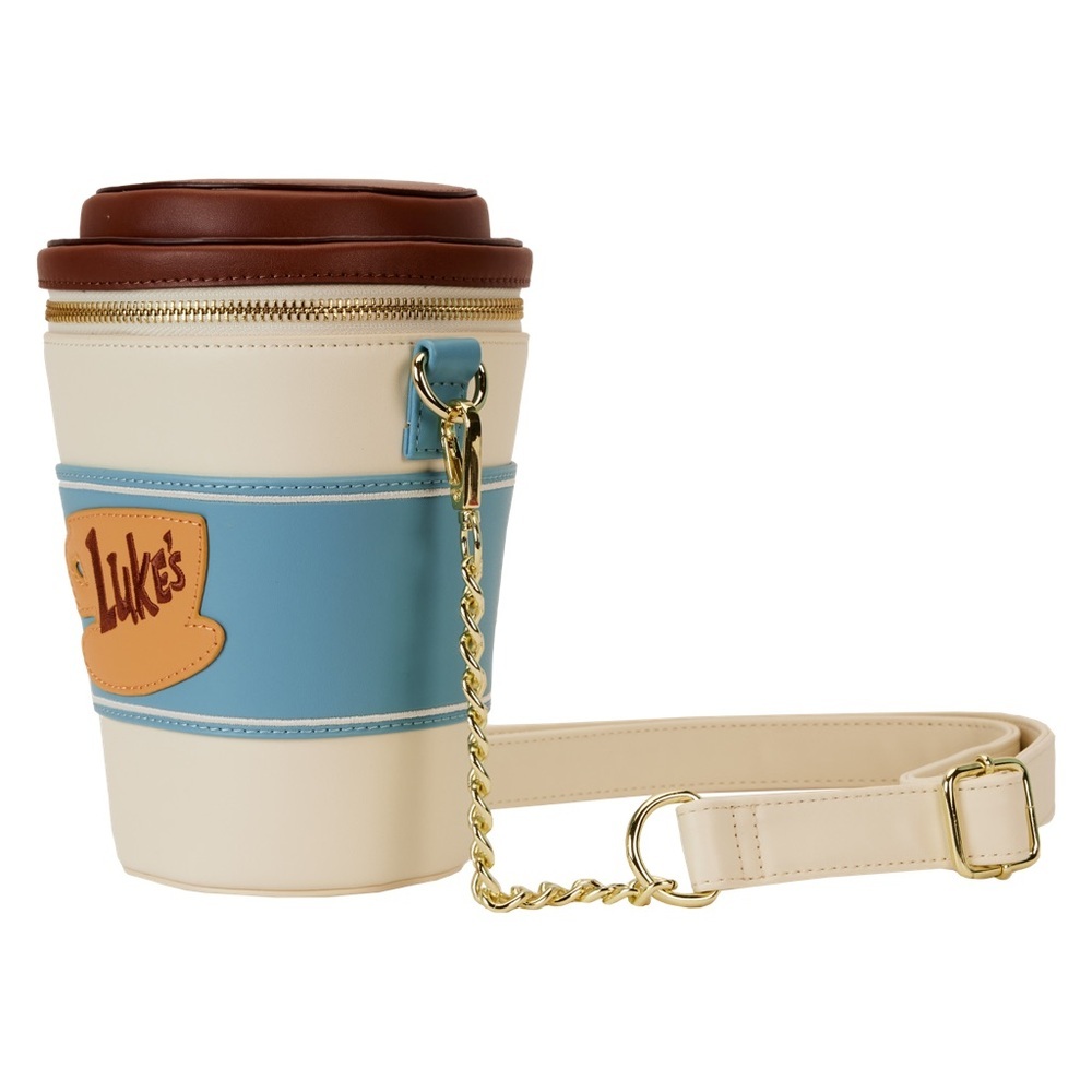Gilmore Girls Luke's Diner To-Go Coffee Cup Figural Crossbody Bag - Picture 13 of 16